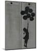 Balloon girl-Banksy-Mounted Art Print