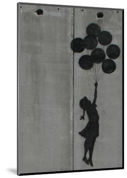 Balloon girl-Banksy-Mounted Giclee Print
