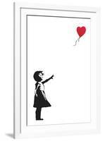 Balloon Girl-Banksy-Framed Art Print