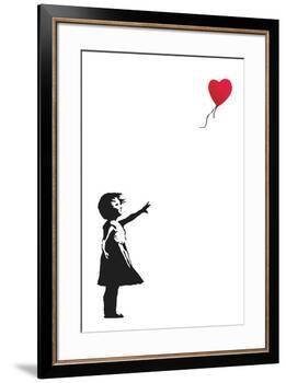 Balloon Girl-Banksy-Framed Art Print