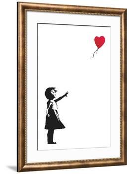 Balloon Girl-Banksy-Framed Art Print