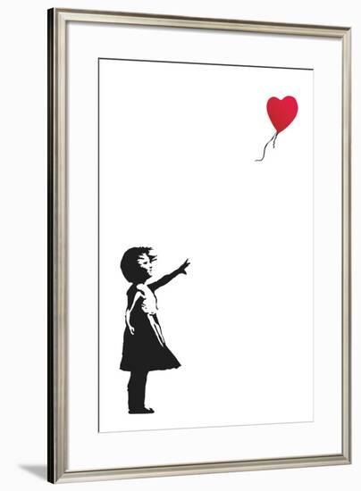 Balloon Girl-Banksy-Framed Art Print