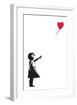 Balloon Girl-Banksy-Framed Art Print