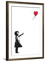 Balloon Girl-Banksy-Framed Art Print