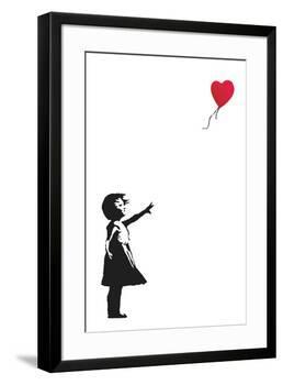 Balloon Girl-Banksy-Framed Art Print