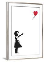 Balloon Girl-Banksy-Framed Art Print