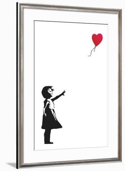 Balloon Girl-Banksy-Framed Art Print