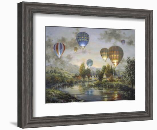 Balloon Glow-Nicky Boehme-Framed Giclee Print