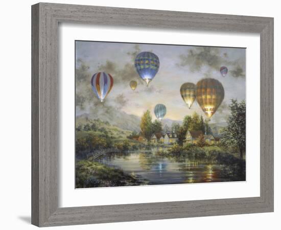 Balloon Glow-Nicky Boehme-Framed Giclee Print