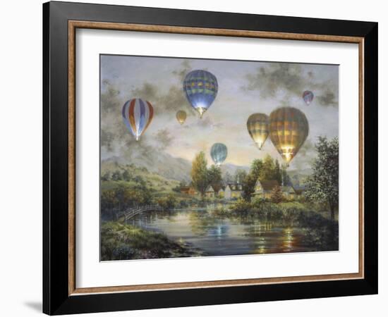 Balloon Glow-Nicky Boehme-Framed Giclee Print