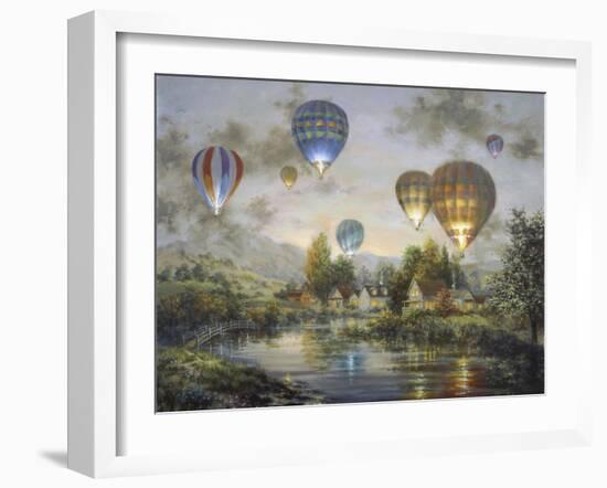 Balloon Glow-Nicky Boehme-Framed Giclee Print