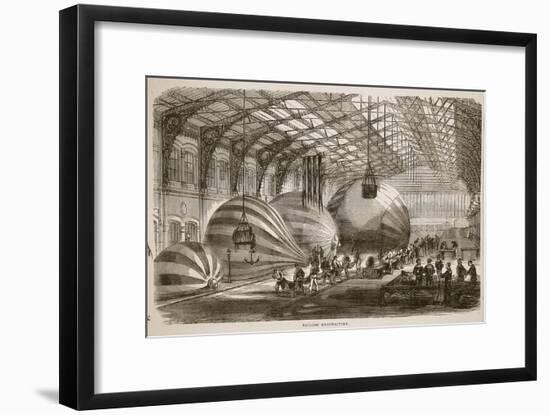 Balloon Manufactory-French-Framed Giclee Print