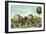 Balloon Race, Indianapolis, Indiana-null-Framed Premium Giclee Print