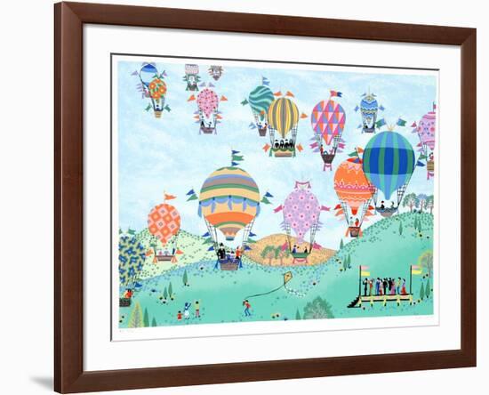 Balloon Race-Jack Hofflander-Framed Collectable Print