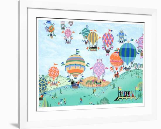 Balloon Race-Jack Hofflander-Framed Collectable Print