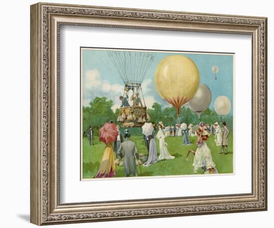 Balloon Rally at Hurlingham-null-Framed Photographic Print