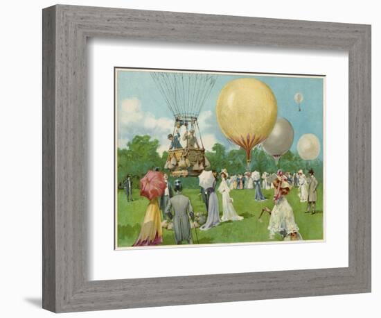 Balloon Rally at Hurlingham-null-Framed Photographic Print