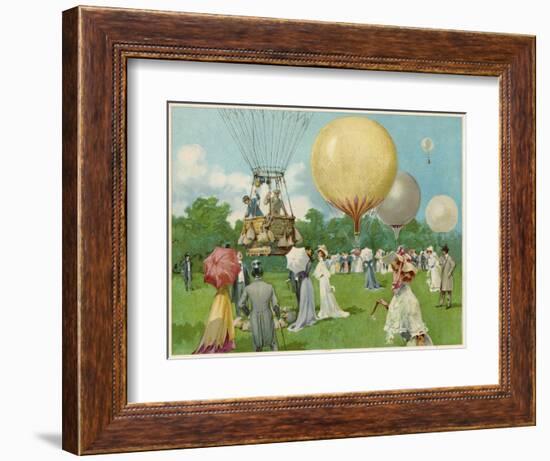 Balloon Rally at Hurlingham-null-Framed Photographic Print