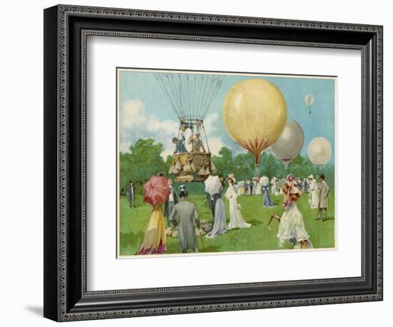 Balloon Rally at Hurlingham-null-Framed Photographic Print