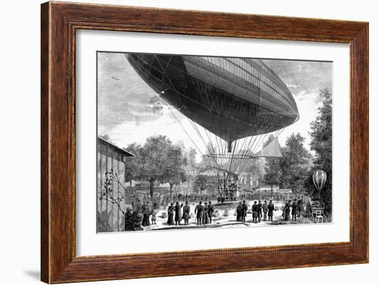 Balloon Ready for Ascension-A. Tilly-Framed Giclee Print