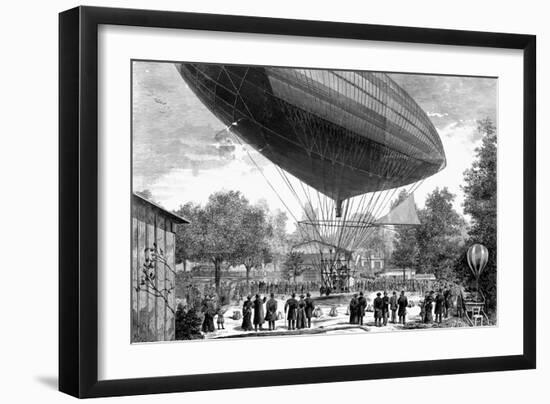 Balloon Ready for Ascension-A. Tilly-Framed Giclee Print