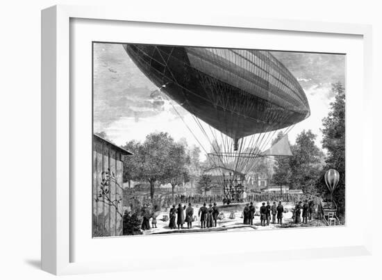 Balloon Ready for Ascension-A. Tilly-Framed Giclee Print