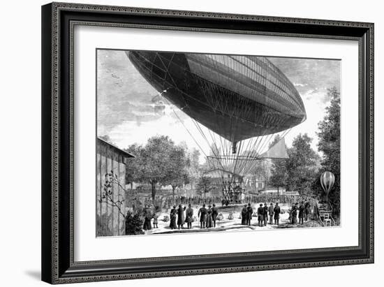 Balloon Ready for Ascension-A. Tilly-Framed Giclee Print