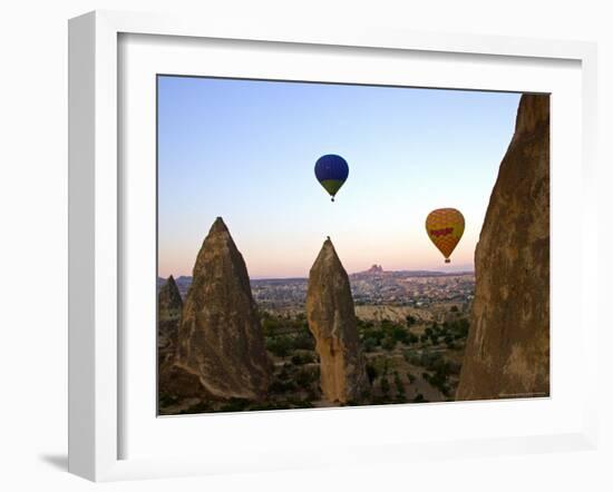 Balloon Ride over Cappadocia, Turkey-Joe Restuccia III-Framed Photographic Print