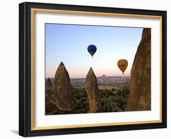 Balloon Ride over Cappadocia, Turkey-Joe Restuccia III-Framed Photographic Print