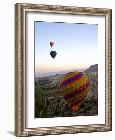 Balloon Ride over Cappadocia, Turkey-Joe Restuccia III-Framed Photographic Print