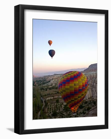 Balloon Ride over Cappadocia, Turkey-Joe Restuccia III-Framed Photographic Print