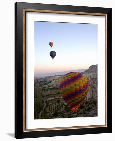 Balloon Ride over Cappadocia, Turkey-Joe Restuccia III-Framed Photographic Print