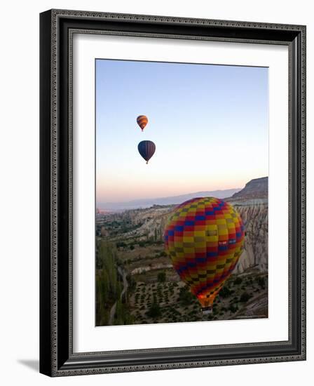 Balloon Ride over Cappadocia, Turkey-Joe Restuccia III-Framed Photographic Print