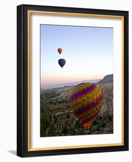 Balloon Ride over Cappadocia, Turkey-Joe Restuccia III-Framed Photographic Print