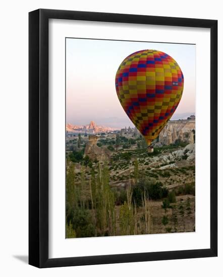 Balloon Ride over Cappadocia, Turkey-Joe Restuccia III-Framed Photographic Print