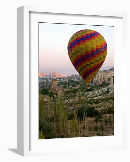 Balloon Ride over Cappadocia, Turkey-Joe Restuccia III-Framed Photographic Print