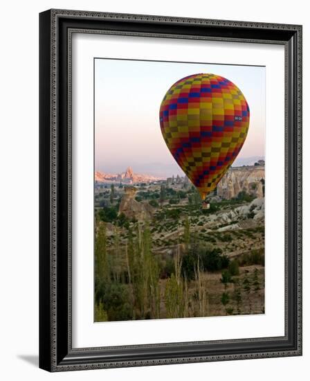 Balloon Ride over Cappadocia, Turkey-Joe Restuccia III-Framed Photographic Print