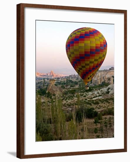 Balloon Ride over Cappadocia, Turkey-Joe Restuccia III-Framed Photographic Print