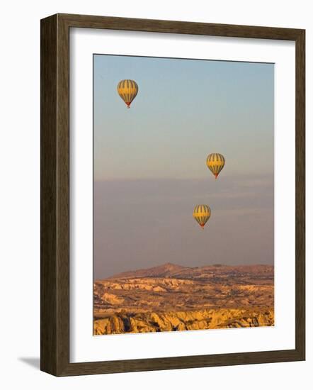 Balloon Ride over Cappadocia, Turkey-Joe Restuccia III-Framed Photographic Print