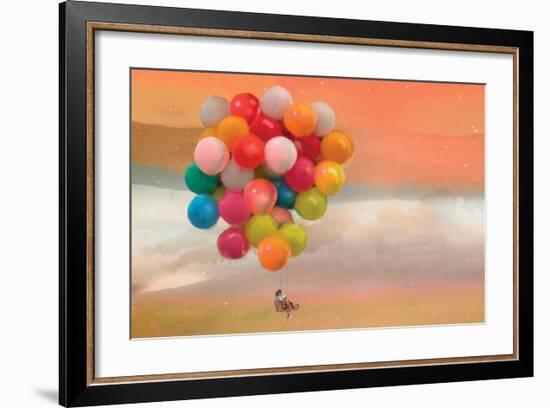 Balloon Ride-Nancy Tillman-Framed Art Print