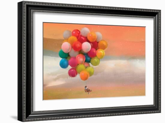 Balloon Ride-Nancy Tillman-Framed Premium Giclee Print