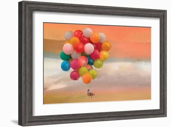 Balloon Ride-Nancy Tillman-Framed Art Print