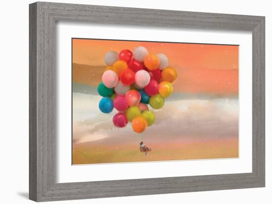 Balloon Ride-Nancy Tillman-Framed Art Print