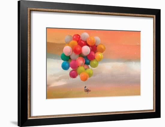 Balloon Ride-Nancy Tillman-Framed Art Print