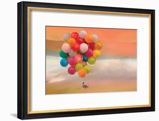 Balloon Ride-Nancy Tillman-Framed Art Print