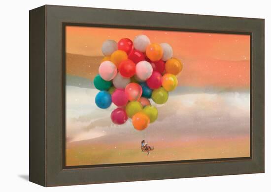 Balloon Ride-Nancy Tillman-Framed Stretched Canvas