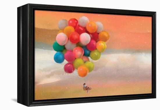 Balloon Ride-Nancy Tillman-Framed Stretched Canvas