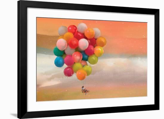 Balloon Ride-Nancy Tillman-Framed Art Print