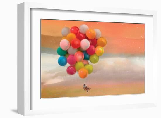 Balloon Ride-Nancy Tillman-Framed Premium Giclee Print