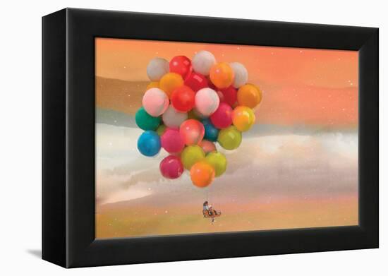 Balloon Ride-Nancy Tillman-Framed Stretched Canvas